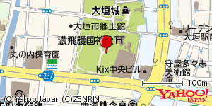 岐阜県大垣市郭町 付近 : 35360933,136615505 岐阜県大垣市郭町 付近 : 35360933,136615505