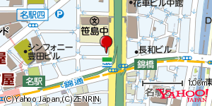 愛知県名古屋市中村区名駅 付近 : 35169789,136889433