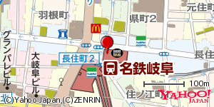 岐阜県岐阜市長住町 付近 : 35412032,136760199