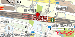 岐阜県岐阜市橋本町 付近 : 35409479,136756759