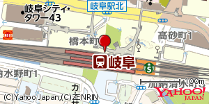 岐阜県岐阜市橋本町 付近 : 35409769,136756658