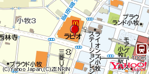 愛知県小牧市小牧 付近 : 35289623,136925223