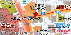 愛知県名古屋市中村区名駅 付近 : 35171329,136885028