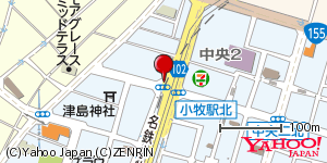 愛知県小牧市中央 付近 : 35291632,136929171 愛知県小牧市中央 付近 : 35291632,136929171