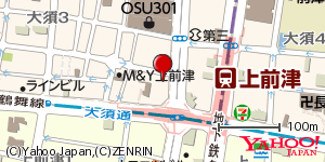 愛知県名古屋市中区大須 付近 : 35157919,136905670