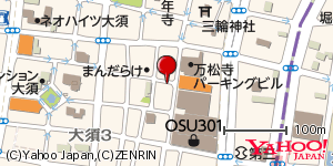 愛知県名古屋市中区大須 付近 : 35159787,136904868