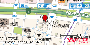 愛知県名古屋市中区大須 付近 : 35161670,136906029