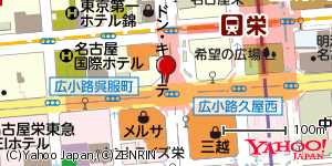 愛知県名古屋市中区錦 付近 : 35169083,136906769