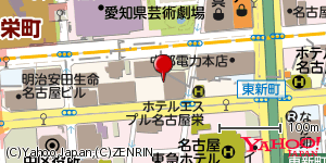 愛知県名古屋市中区新栄町 付近 : 35169713,136912478