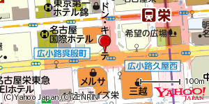 愛知県名古屋市中区錦 付近 : 35169072,136906685