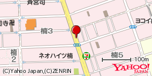 愛知県名古屋市北区楠 付近 : 35225973,136924541