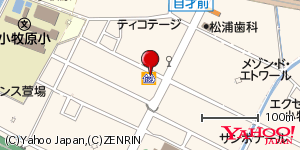 愛知県小牧市大字小牧原新田 付近 : 35300478,136924848