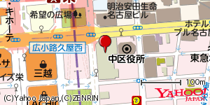 愛知県名古屋市中区栄 付近 : 35168587,136909614