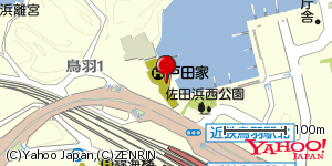 三重県鳥羽市鳥羽 付近 : 34488445,136841673