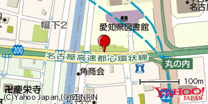 愛知県名古屋市中区三の丸 付近 : 35177649,136894604