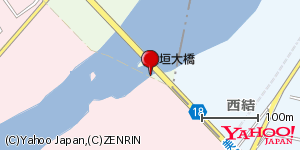 岐阜県大垣市直江町 付近 : 35343730,136653399