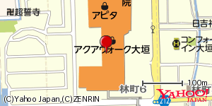 岐阜県大垣市林町 付近 : 35369597,136617022