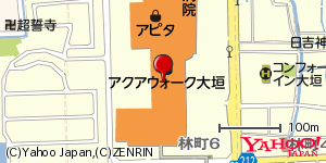 岐阜県大垣市林町 付近 : 35369717,136617136 岐阜県大垣市林町 付近 : 35369717,136617136