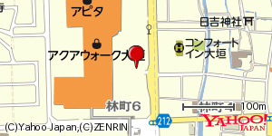 岐阜県大垣市林町 付近 : 35369445,136618138