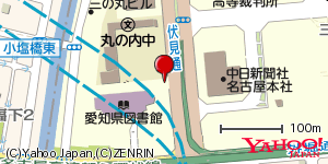 愛知県名古屋市中区三の丸 付近 : 35178853,136896002