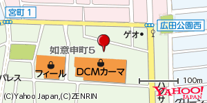 愛知県春日井市如意申町 付近 : 35250370,136952316