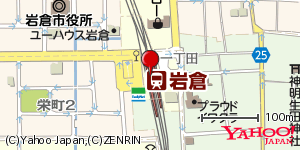 愛知県岩倉市本町 付近 : 35278303,136873404