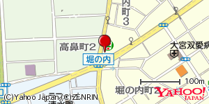 埼玉県さいたま市大宮区堀の内町 付近 : 35911774,139633939