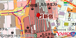 東京都新宿区新宿 付近 : 35690740,139700075 東京都新宿区新宿 付近 : 35690740,139700075