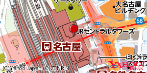 愛知県名古屋市中村区名駅 付近 : 35171072,136882824