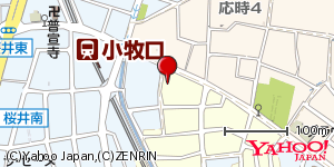 愛知県小牧市大字大山 付近 : 35281386,136929098