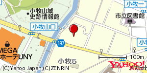 愛知県小牧市小牧 付近 : 35290008,136915613