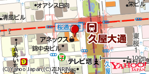 愛知県名古屋市中区錦 付近 : 35173277,136907399