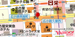 愛知県名古屋市中区栄 付近 : 35168883,136906916