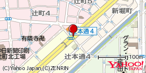 愛知県名古屋市北区新堀町 付近 : 35205851,136926597