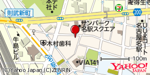 愛知県名古屋市西区名駅 付近 : 35176945,136881915