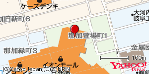 岐阜県各務原市那加萱場町 付近 : 35393293,136823659