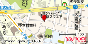 愛知県名古屋市西区名駅 付近 : 35176915,136882299