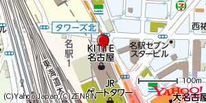 愛知県名古屋市中村区名駅 付近 : 35173388,136882463