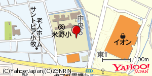 愛知県小牧市中央 付近 : 35284944,136937720