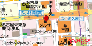 愛知県名古屋市中区栄 付近 : 35168456,136906373