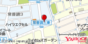 愛知県小牧市常普請 付近 : 35281307,136920461