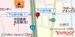 愛知県小牧市下小針天神 付近 : 35274371,136907361