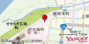 岐阜県岐阜市西材木町 付近 : 35434641,136767996