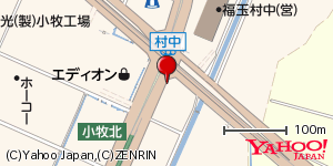 愛知県小牧市大字村中 付近 : 35305705,136912195