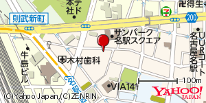 愛知県名古屋市西区名駅 付近 : 35176950,136881823