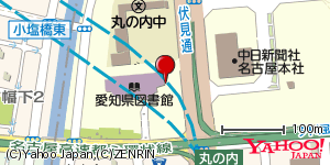 愛知県名古屋市中区三の丸 付近 : 35178547,136895810