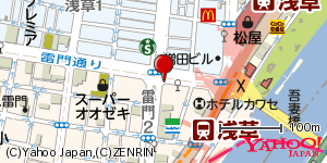 東京都台東区雷門 付近 : 35710782,139796476 東京都台東区雷門 付近 : 35710782,139796476