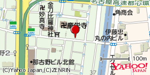 愛知県名古屋市西区那古野 付近 : 35176280,136892122