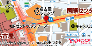 愛知県名古屋市中村区名駅 付近 : 35171433,136885396