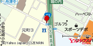 愛知県小牧市元町 付近 : 35287222,136905687